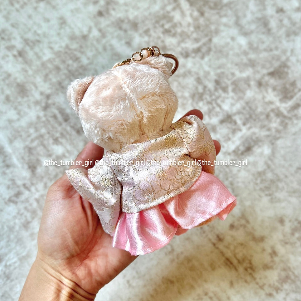 2026 China Exclusive Sakura Bearista Plushie Keychain (READY TO SHIP)
