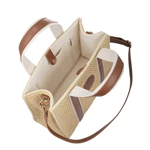 Starbucks Taiwan 2025 “Summer Seaside Series” - Siren Faux Straw Woven Shoulder Bag (Ships End of April)