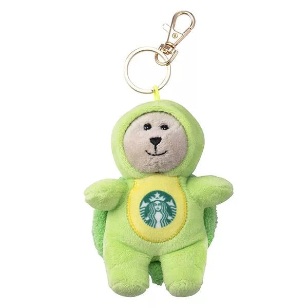Starbucks Taiwan 2025 “Summer Seaside Series” - Mini Sea Turtle Bearista Keychain (Ships End of April)