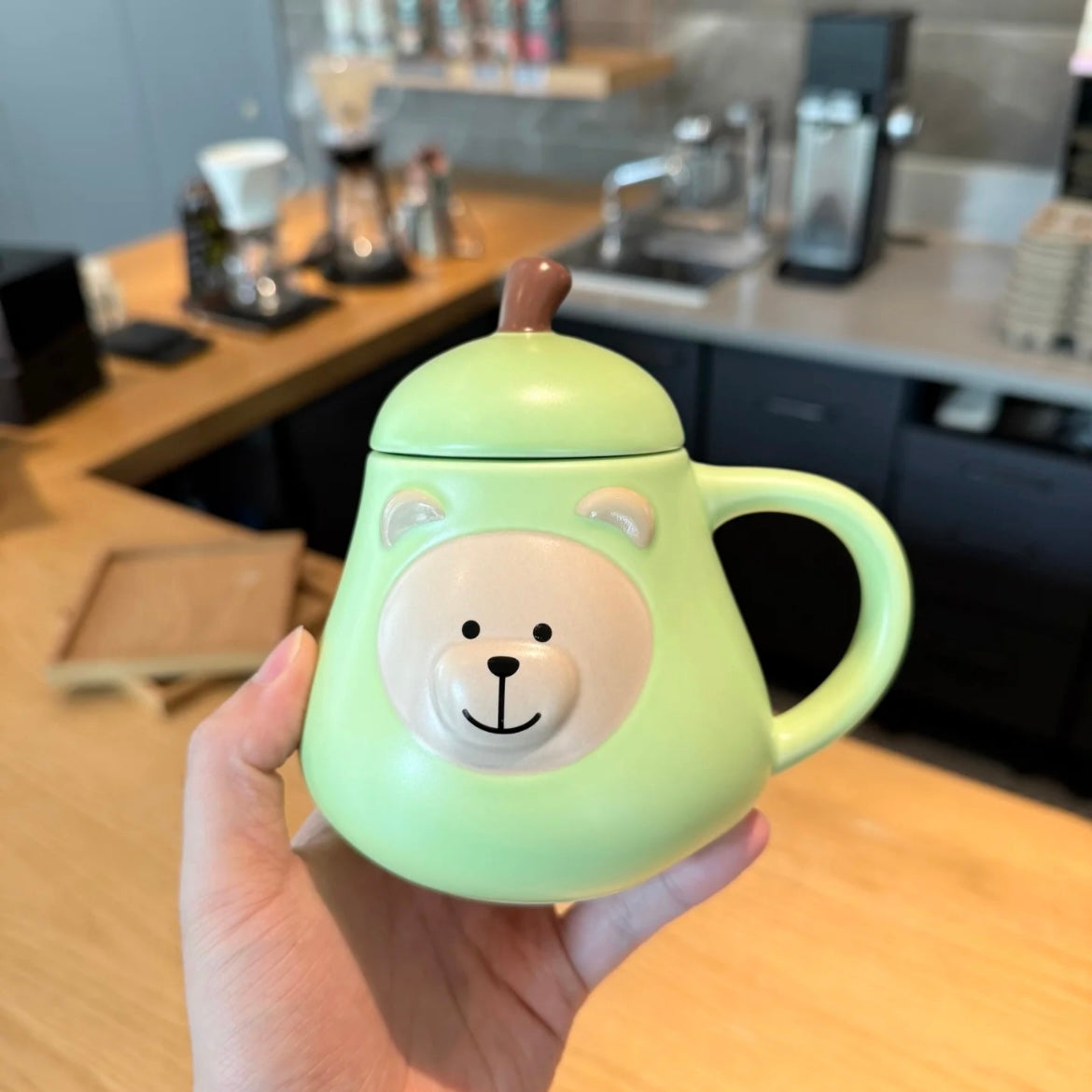 Starbucks China 2025 Fruit Romance Series 14.5oz Pear Shaped Ceramic Mug (Ships Early May)
