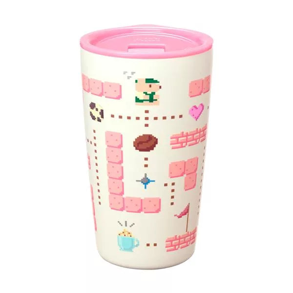 Starbucks Taiwan 2025 “Nostalgia Game Series” – 12oz Bearista Game Stainless Steel Tumbler (Ships End of April)