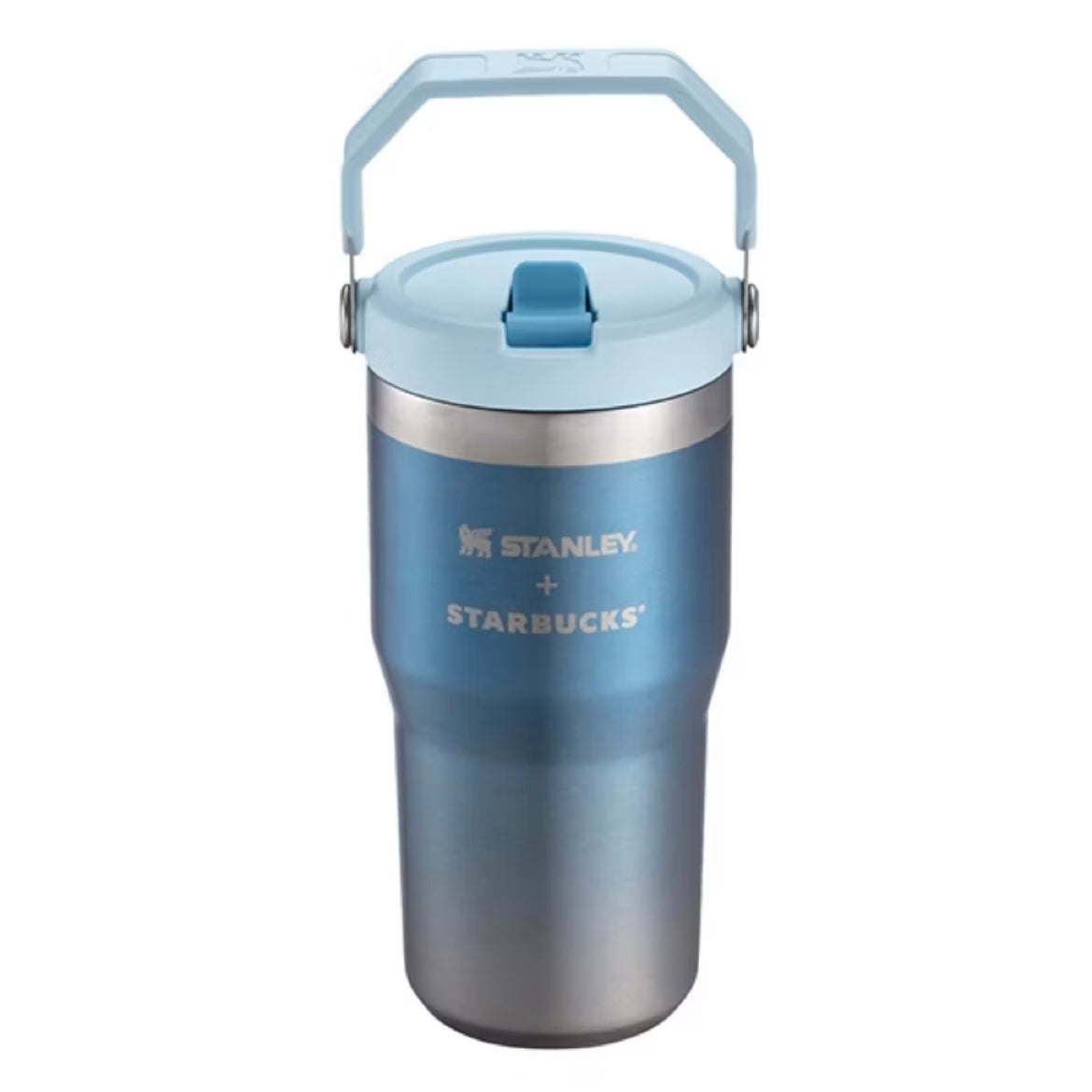 Starbucks Taiwan 2025 LIMITED EDITION Stanley 20oz Blue Stainless Steel Tumbler