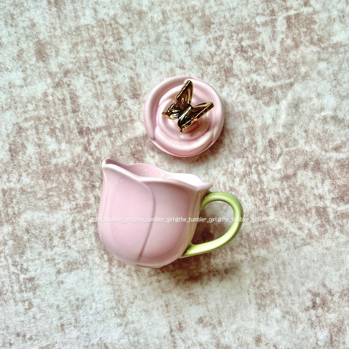 Starbucks China Floral Series Rose Ceramic Mug 4.5oz (READY TO SHIP)