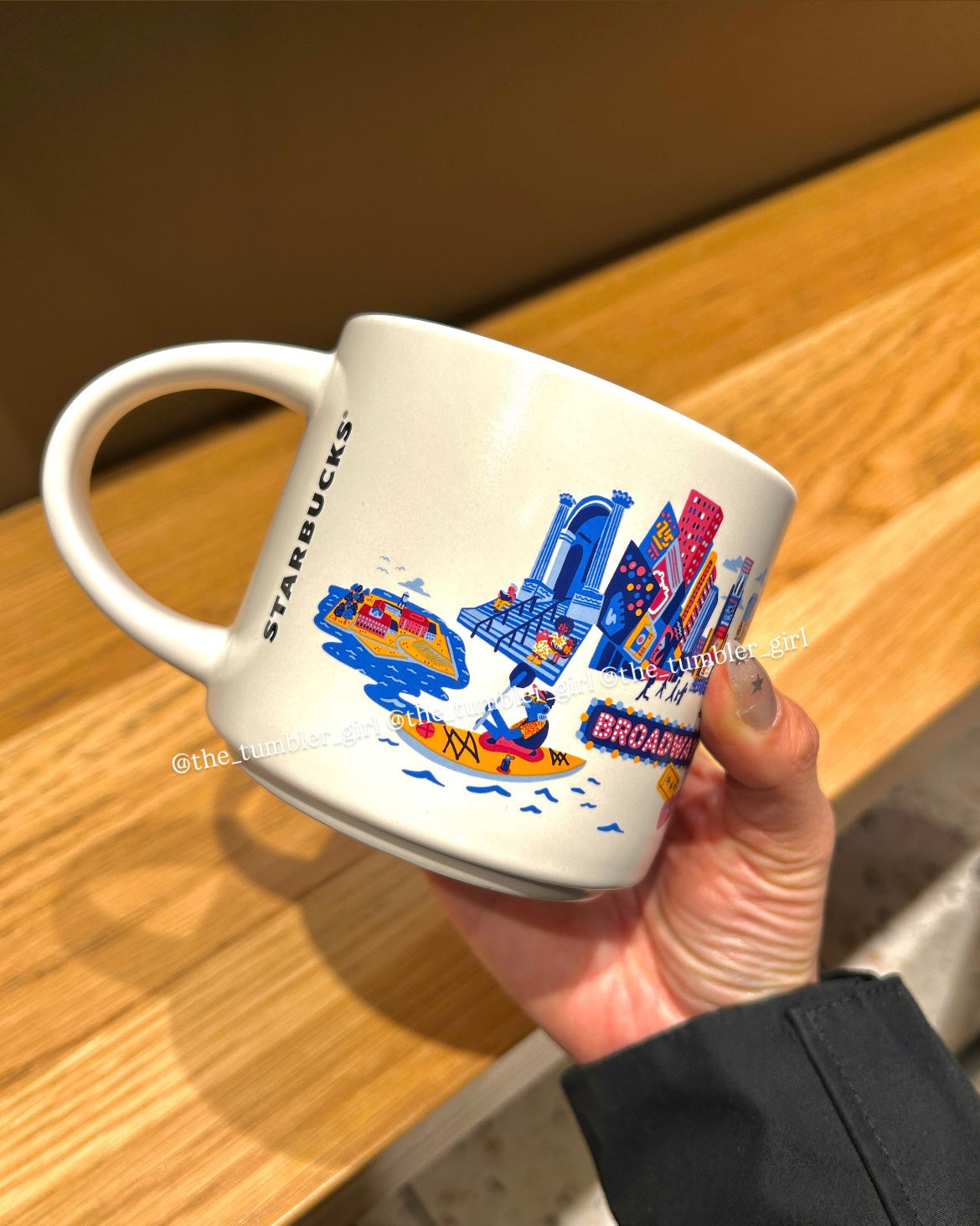 Starbucks New York City Manhattan “Been There Series” Collection Ceramic Mug 14oz (READY TO SHIP)