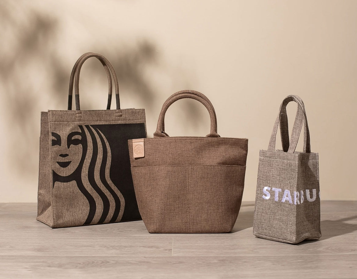 Starbucks Taiwan 2025 27th Anniversary series siren tote bag (ships early April)