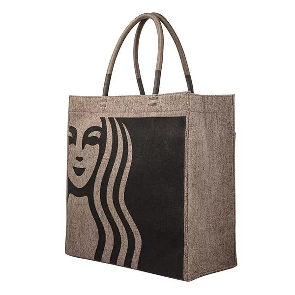 Starbucks Taiwan 2025 27th Anniversary series siren tote bag (ships early April)
