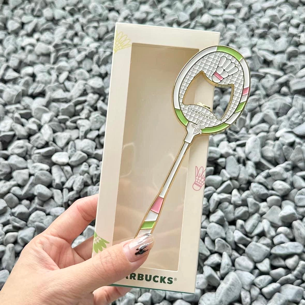 Starbucks China exclusive badminton bottle opener