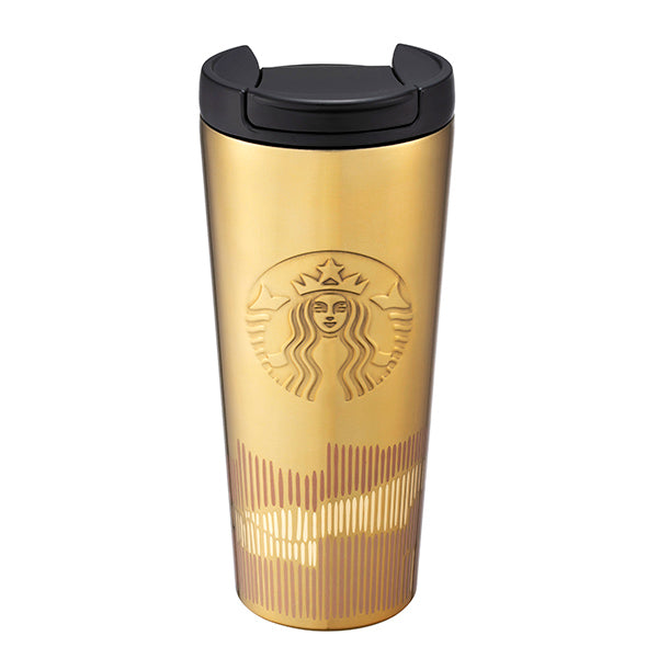 Starbucks Taiwan Exclusive Gold 16oz Stainless Steel Tumbler (ships mid-Feb.)