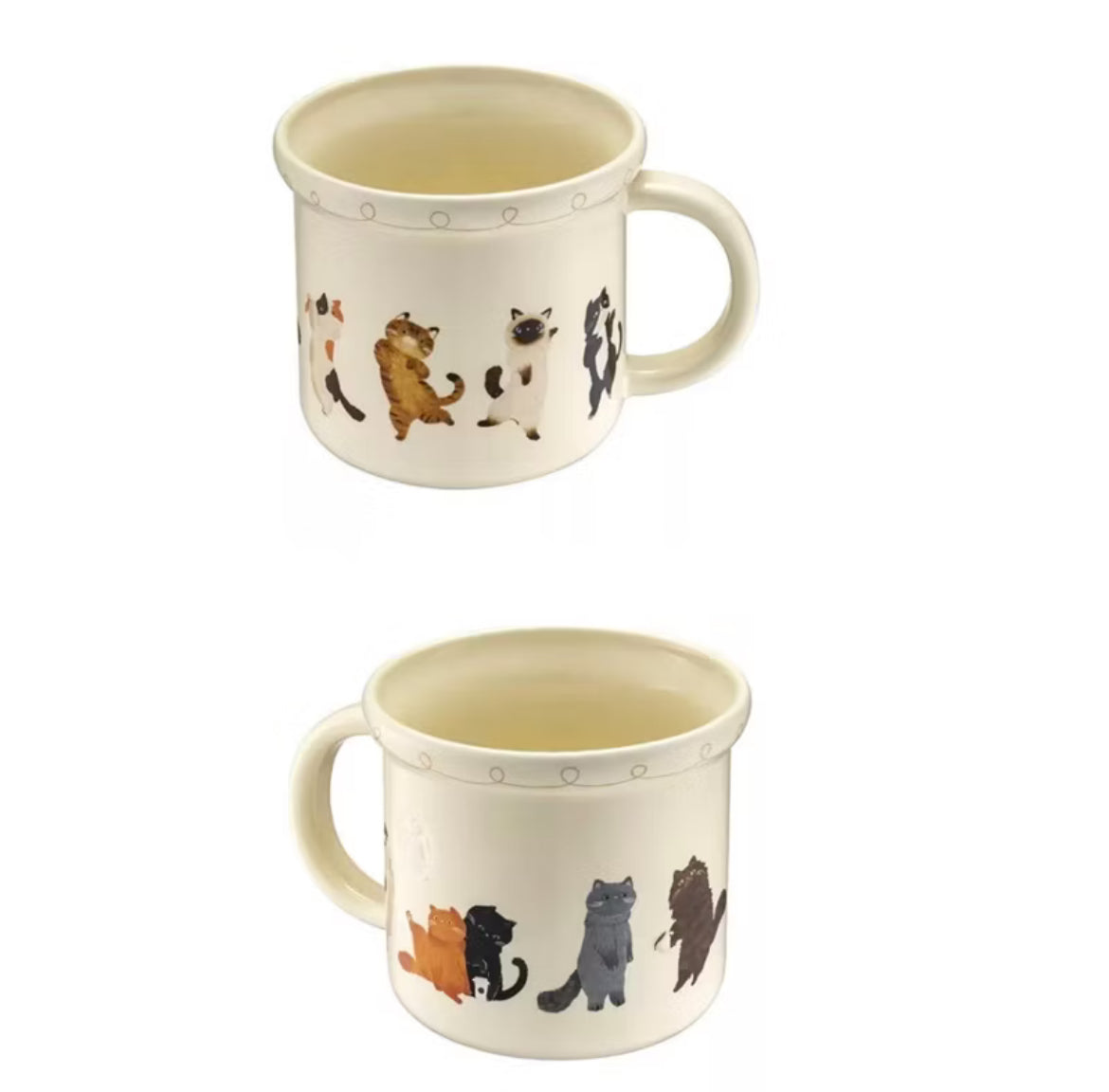 Starbucks Taiwan 2024 “Fur Baby Collection” – 14oz Ceramic Mug (Ships End of April)