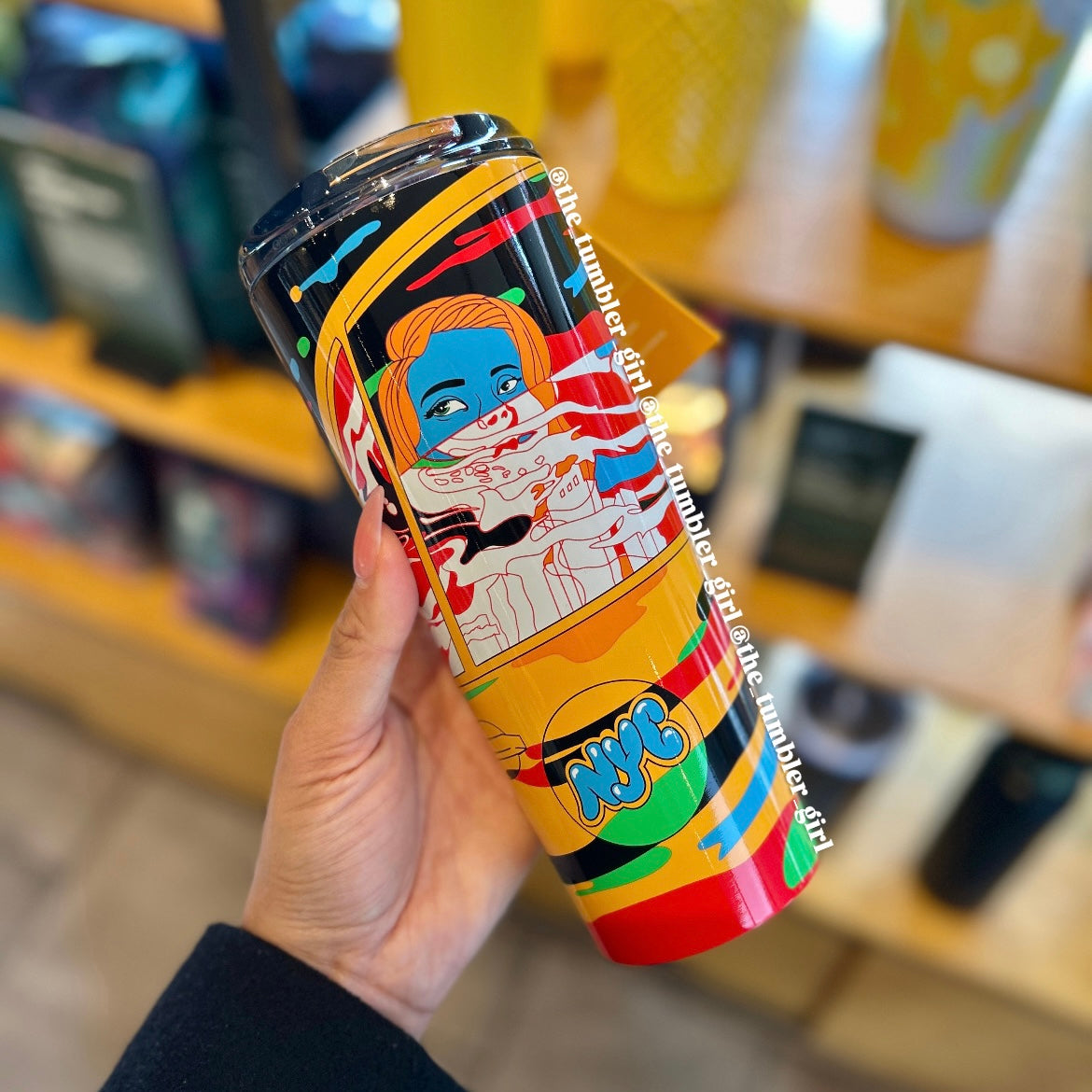 Starbucks x Marcos Chin New York City Collection - 16oz Stainless Steel Tumbler (READY TO SHIP)