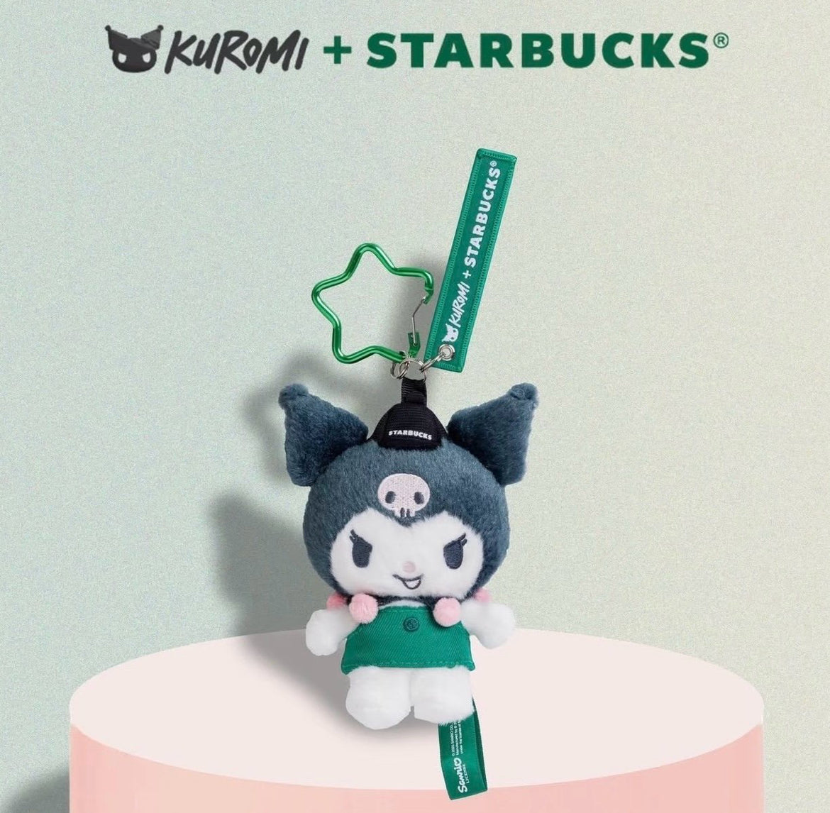 LIMITED EDITION Starbucks Hong Kong x KUROMI Keychain (READY TO SHIP)