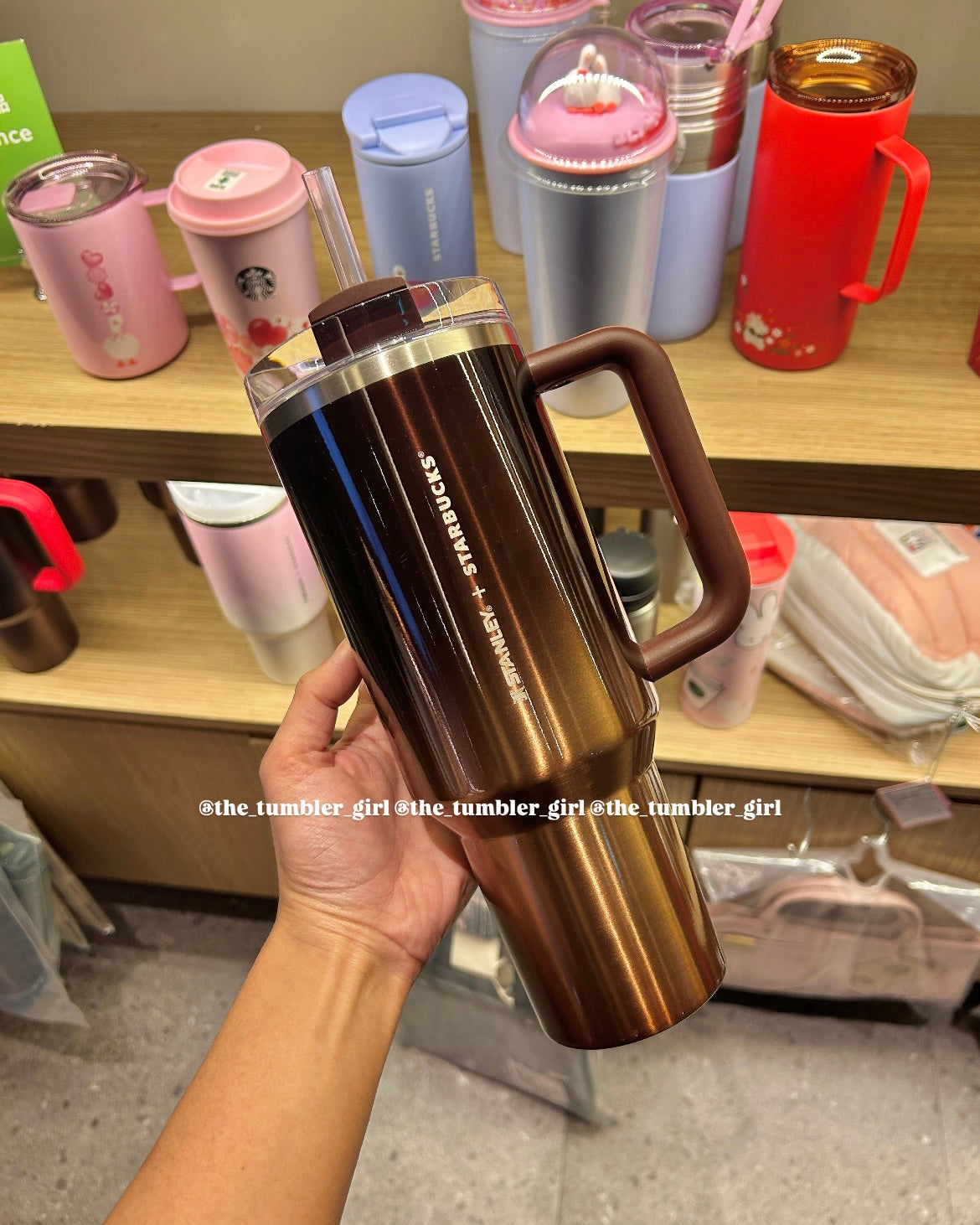 Starbucks Taiwan x Stanley Chocolate Brown Stainless Steel 40oz (ships late March)