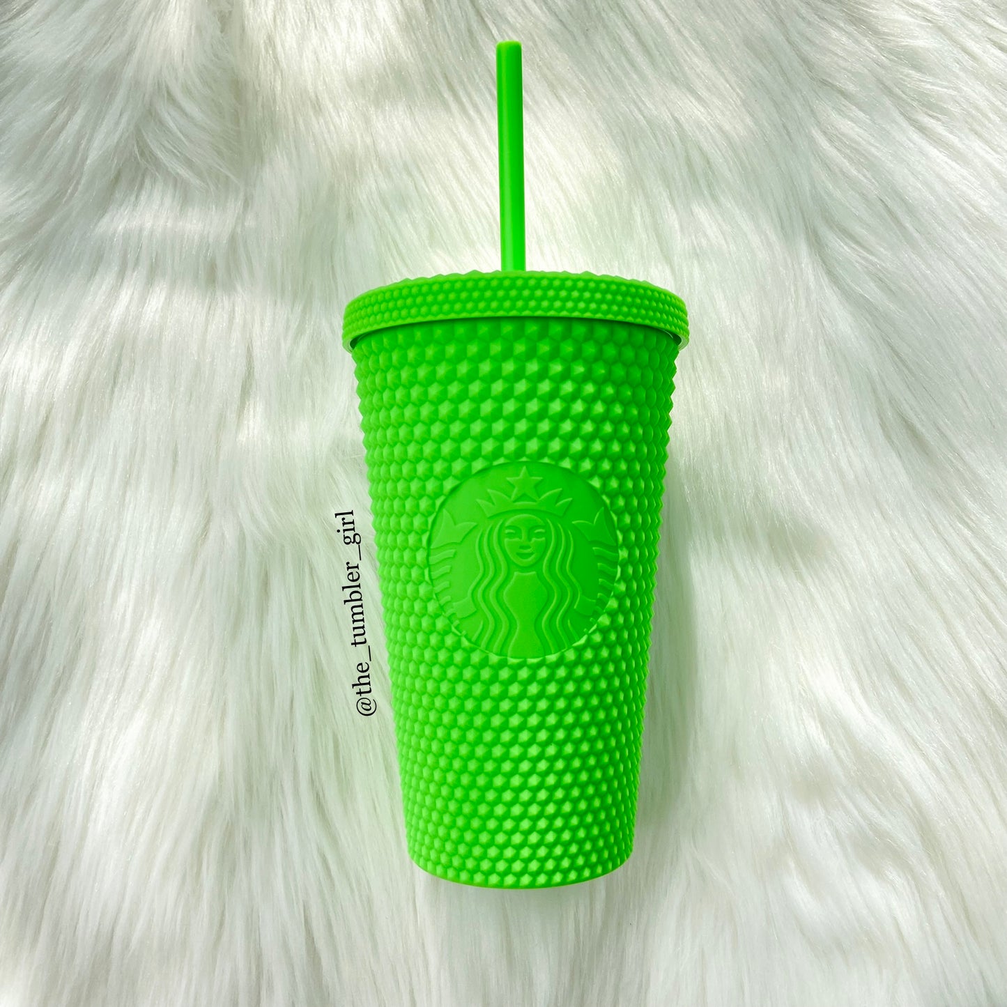 Starbucks US 2021 Halloween Release Neon Green Studded 16oz