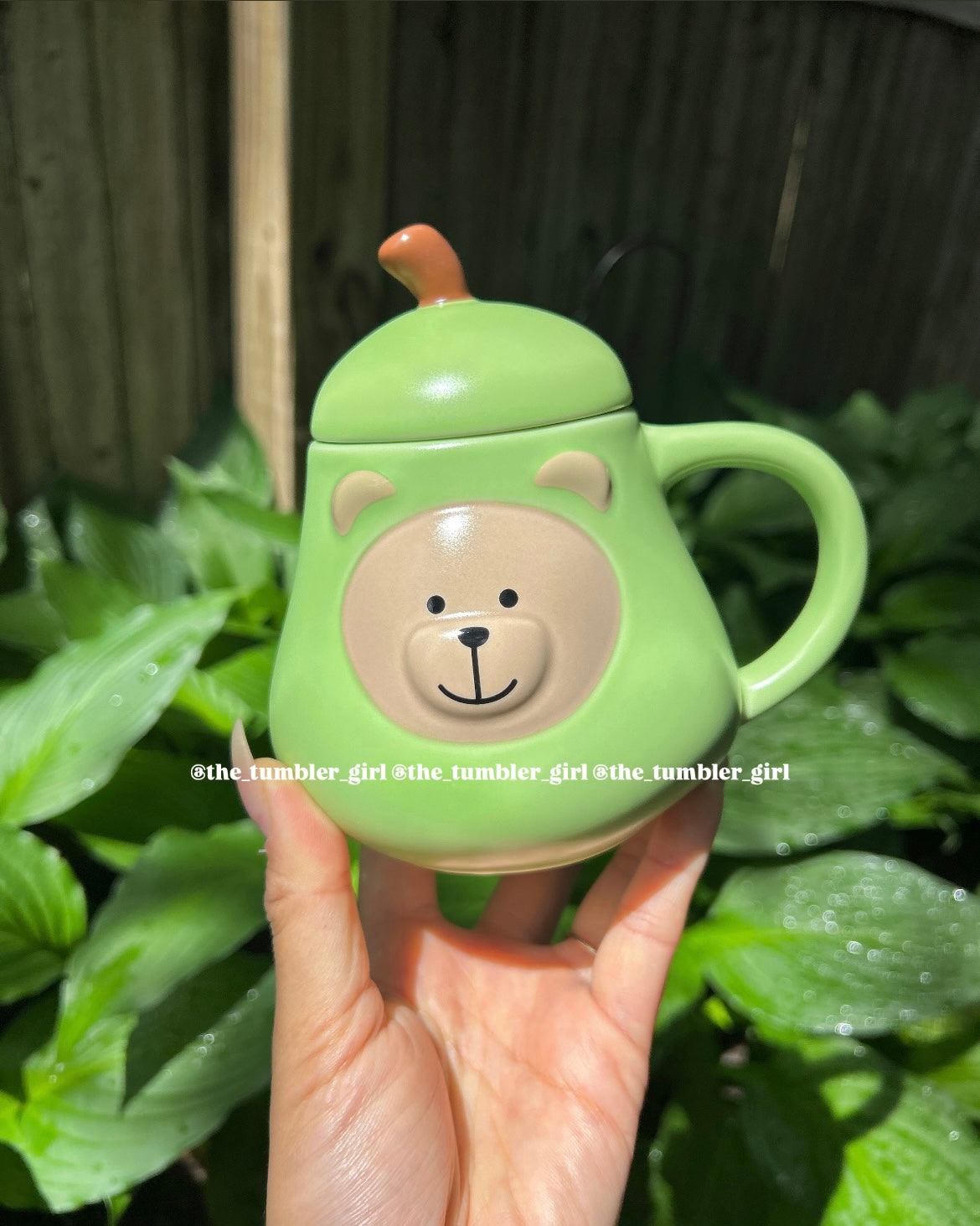 Starbucks China Exclusive 14.5oz Pear Shaped Bear Ceramic Mug (READY TO SHIP)