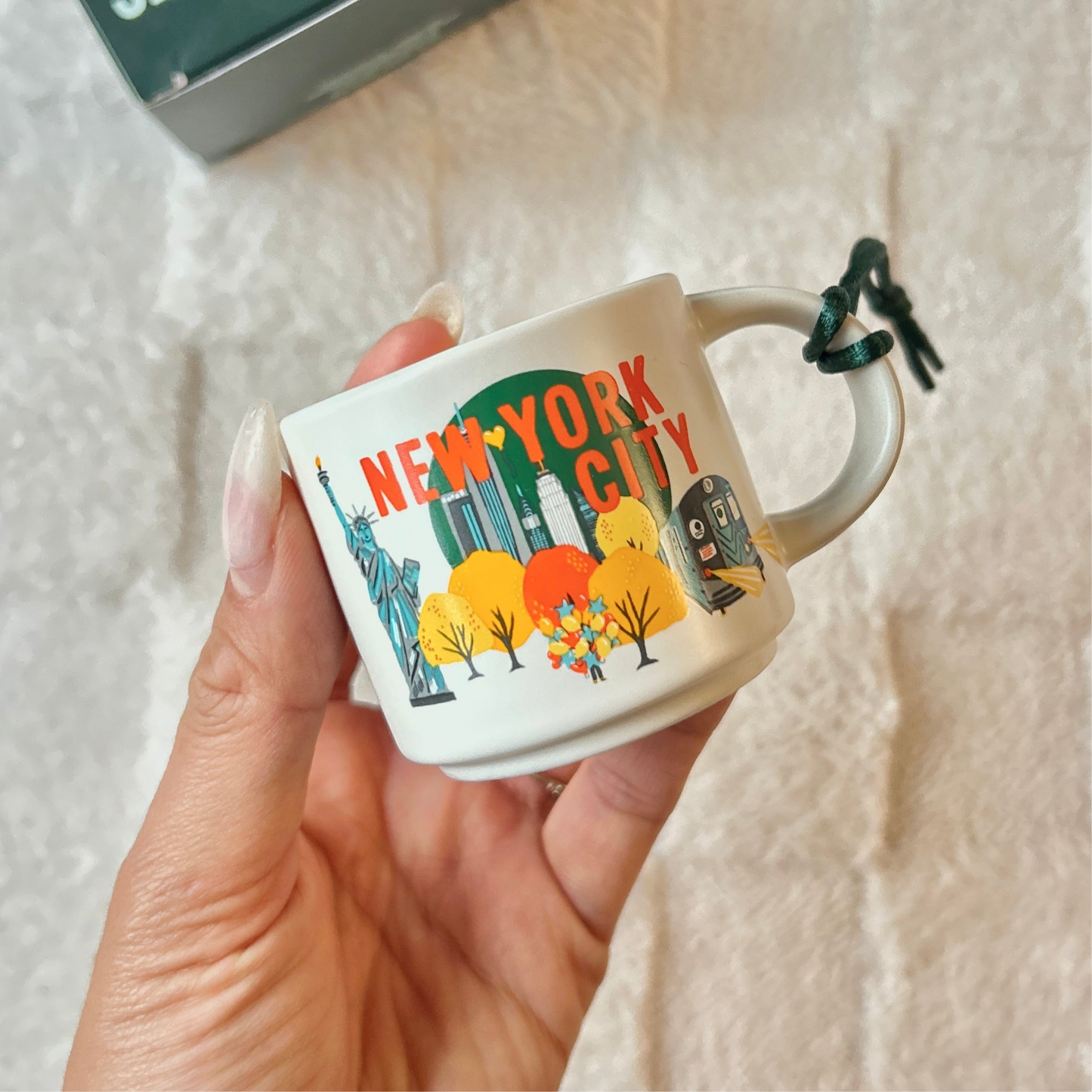 Starbucks New York City Mini Ornament Mug (READY TO SHIP)