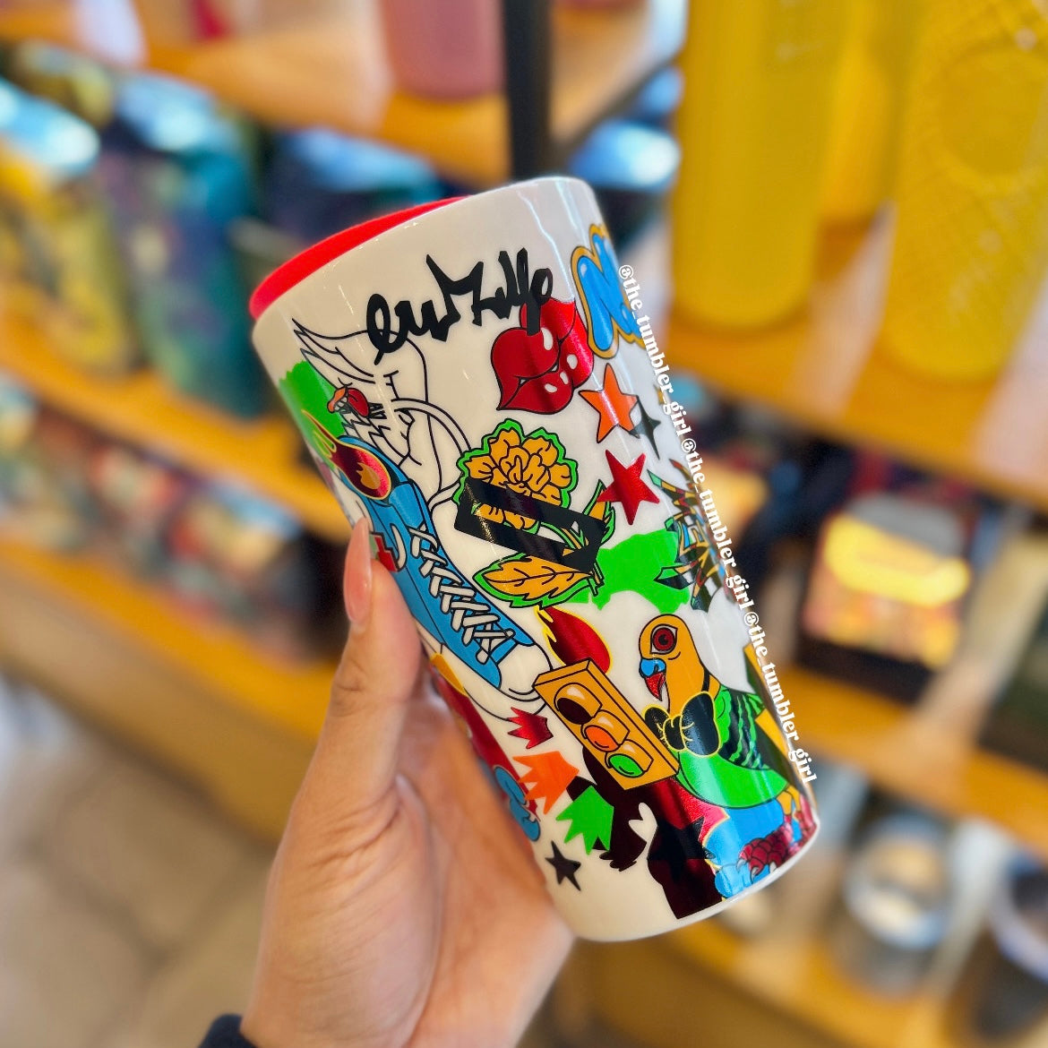 Starbucks x Marcos Chin New York City Collection - 12oz White Ceramic Mug (READY TO SHIP)