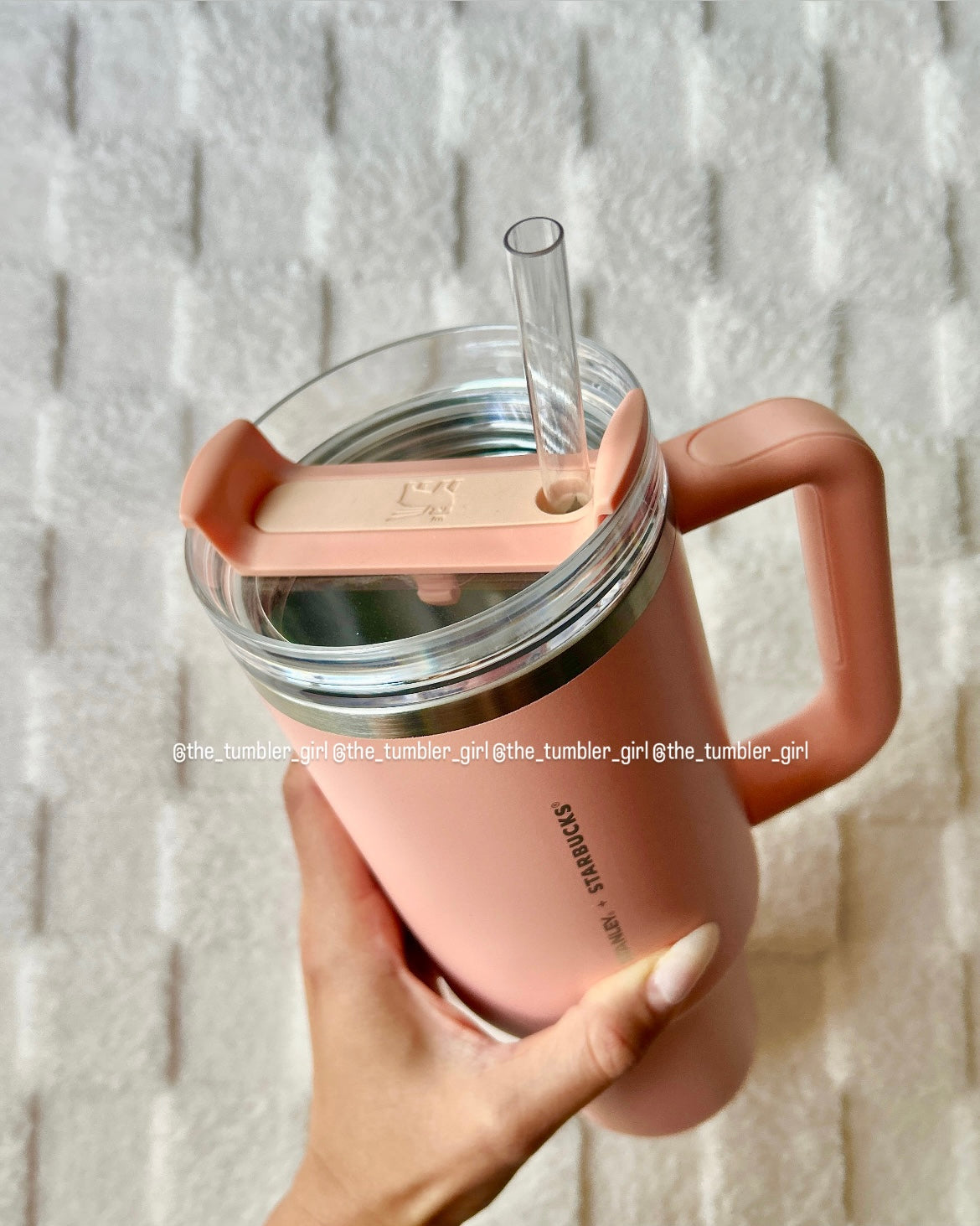 Stanley + Starbucks 40oz Peach Pink Quencher Tumbler (Target Exclusive)