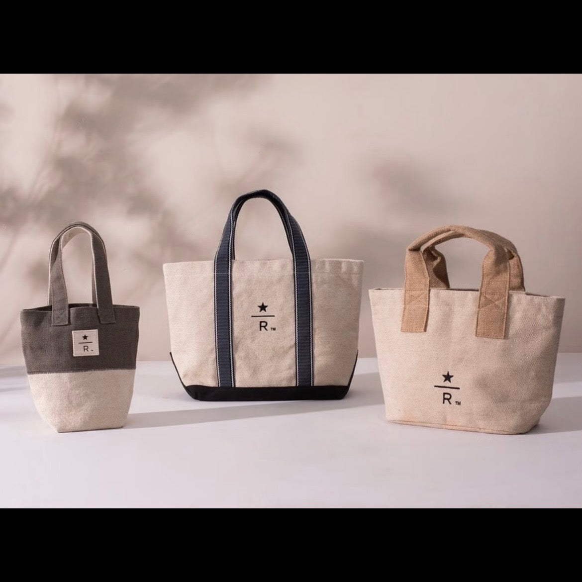 Starbucks Taiwan Reserve Exclusive Linen Tumbler Carry Bag (READY TO SHIP)