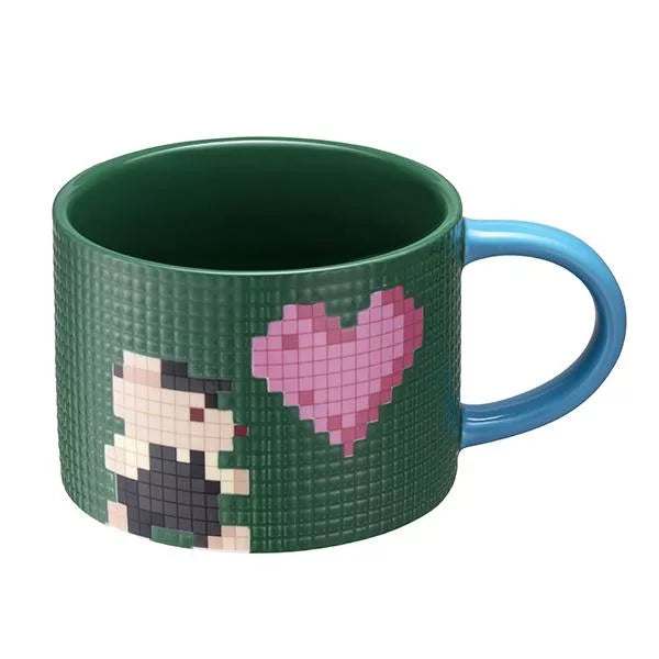 Starbucks Taiwan 2025 “Nostalgia Game Series” – 12oz Bearista Game Heart Ceramic Mug (Ships End of April)