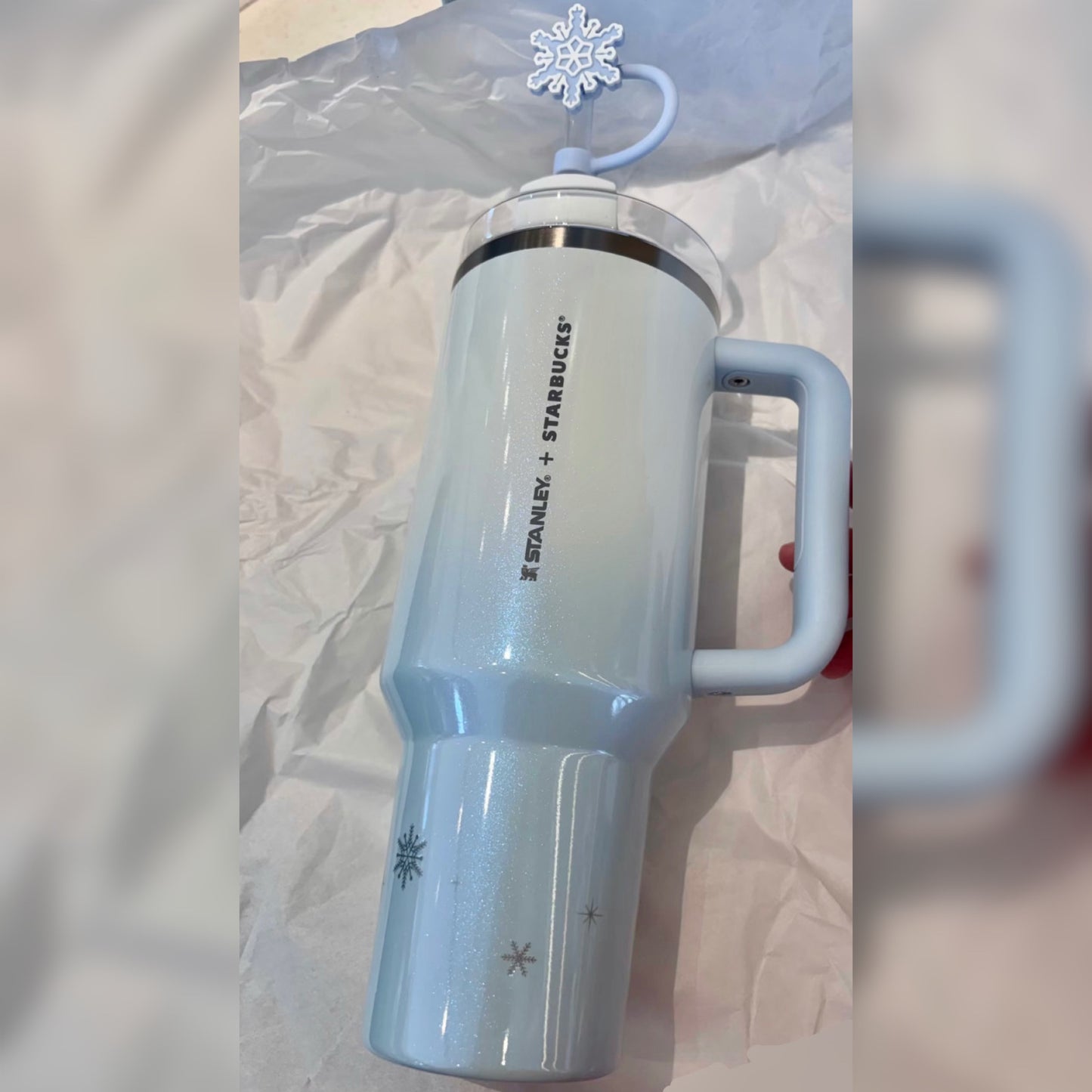 Starbucks China x Stanley Snowy Wonderland Series Stainless Steel Tumbler 40oz (READY TO SHIP)