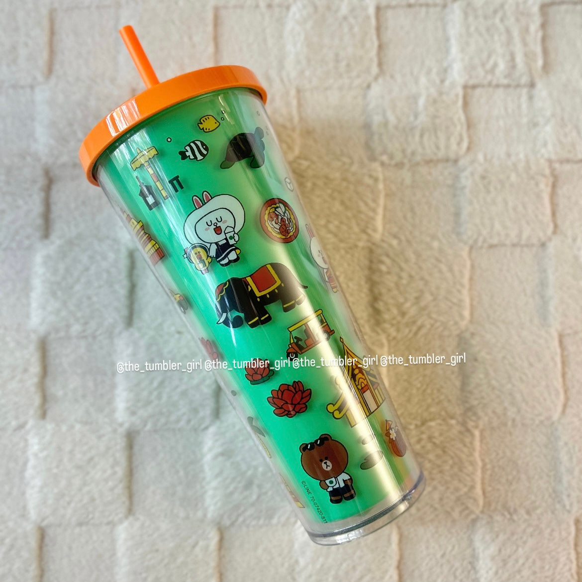 Starbucks Thailand x LINE Friends 24oz Cold Cup Tumbler