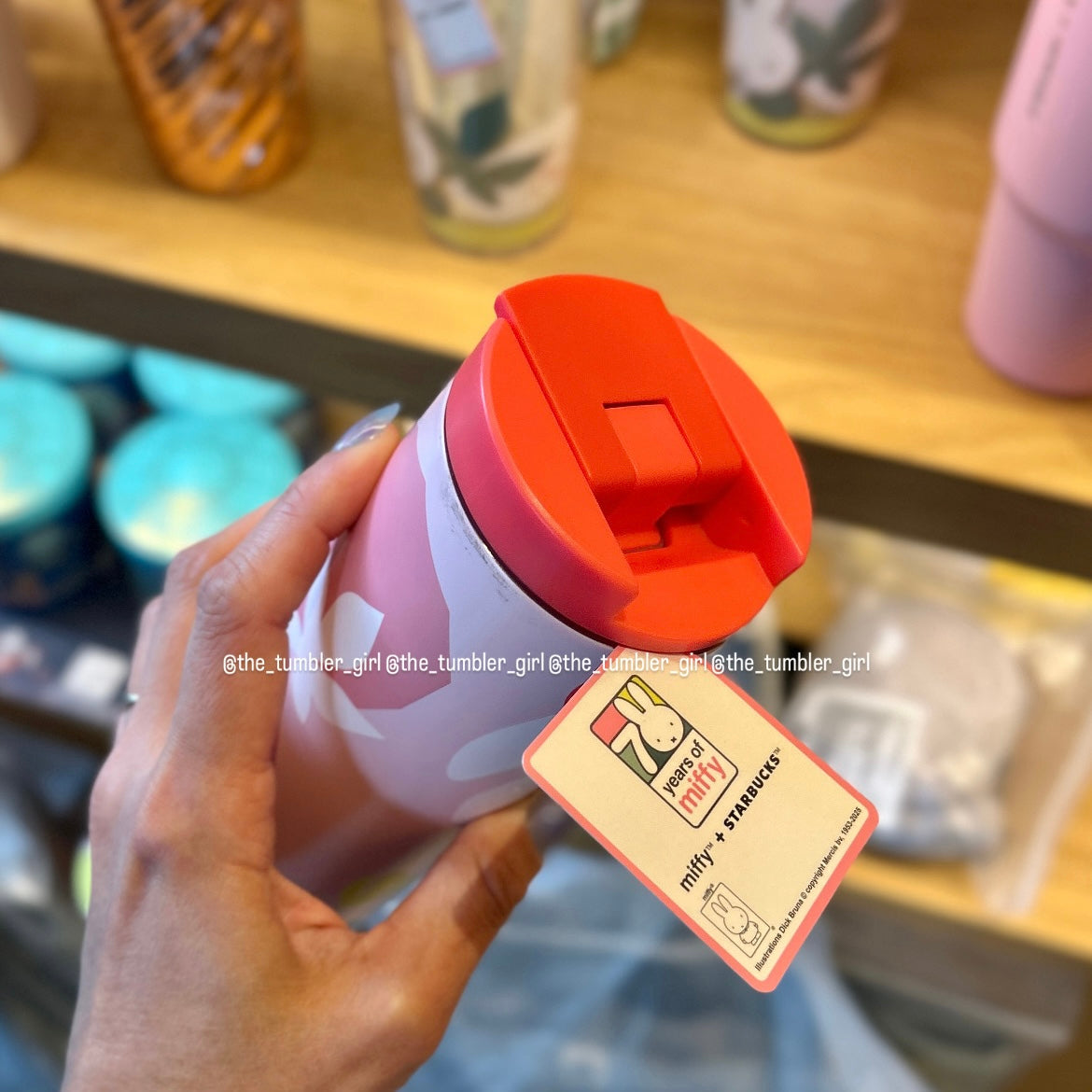 Starbucks Taiwan x Miffy Stainless Steel Tumbler 16oz (ships late March)