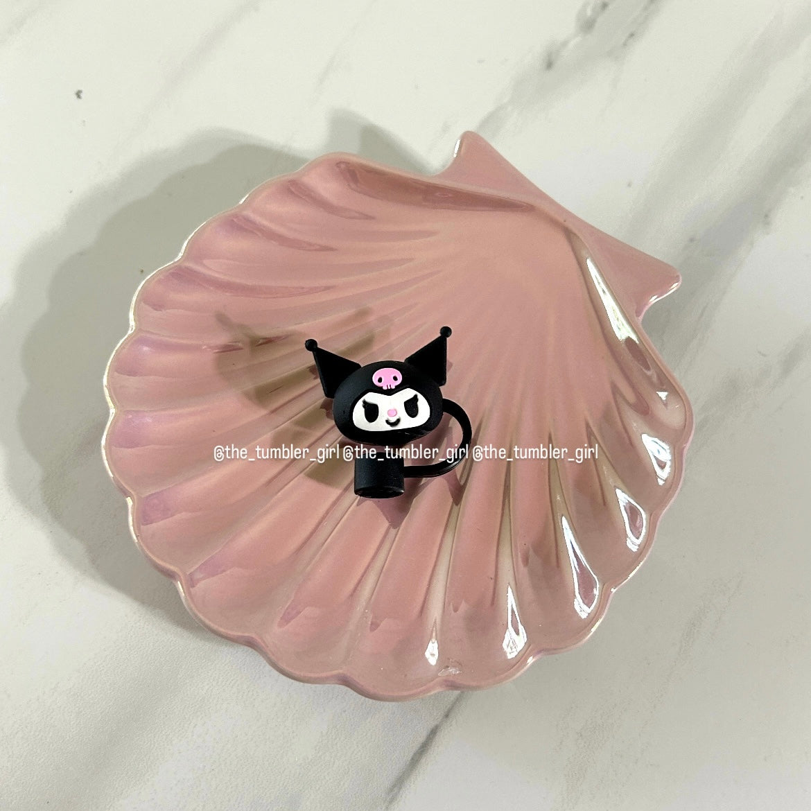 Kuromi straw topper cover (for Stanley 40oz)