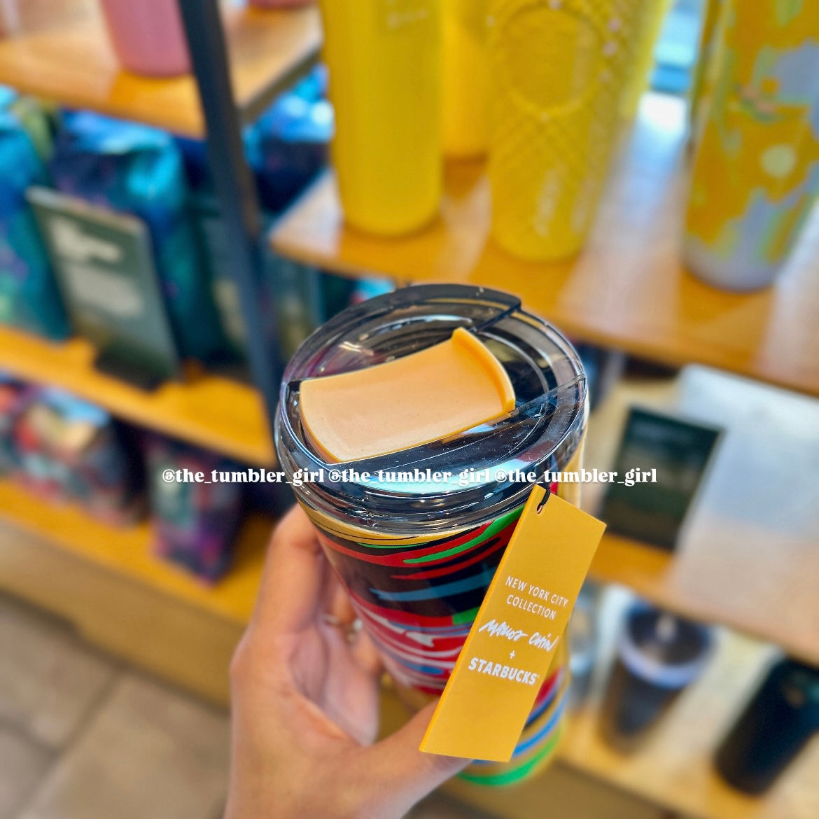 Starbucks x Marcos Chin New York City Collection - 16oz Stainless Steel Tumbler (READY TO SHIP)