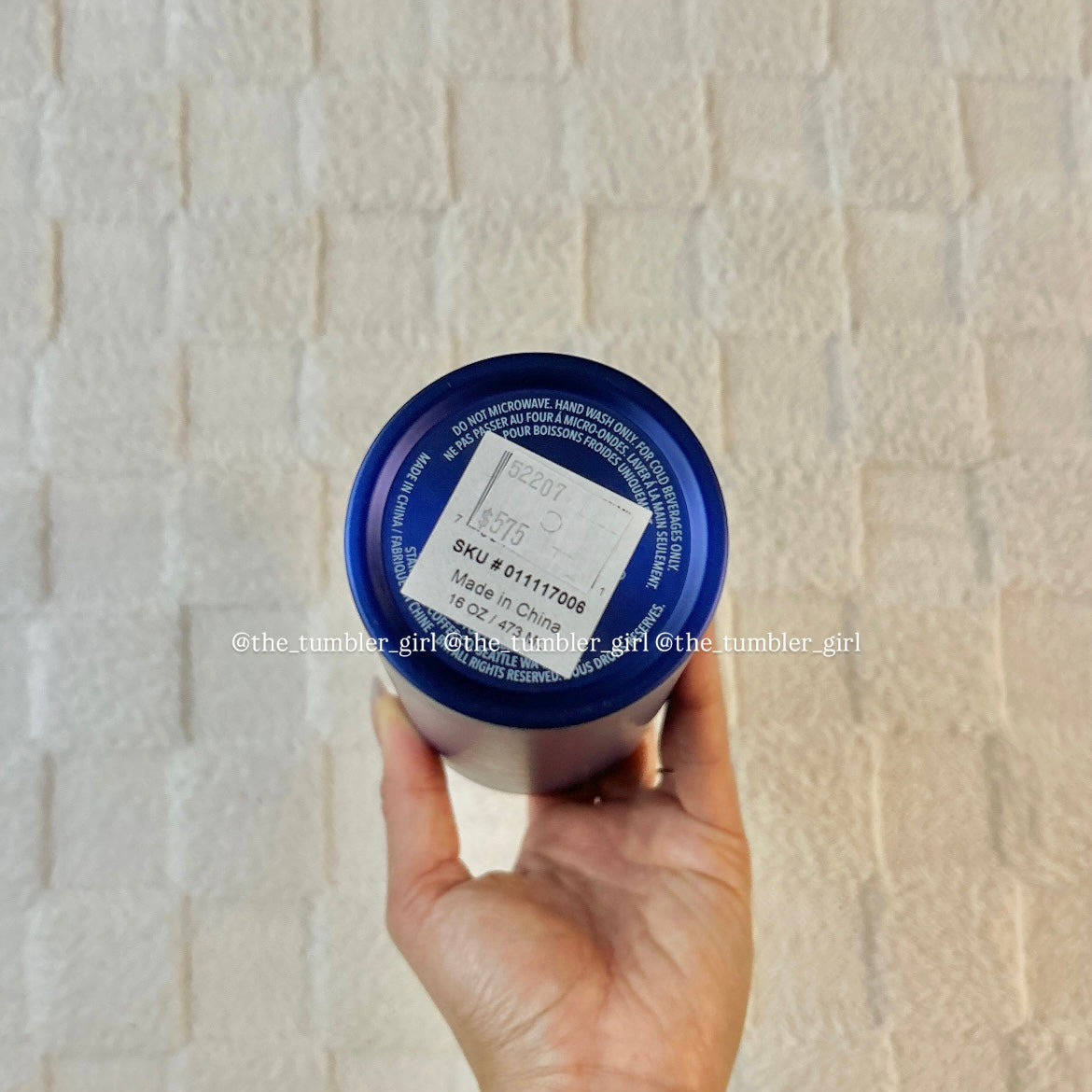 Starbucks Latin America Royal Blue Stainless Steel Tumbler 16oz (READY TO SHIP)