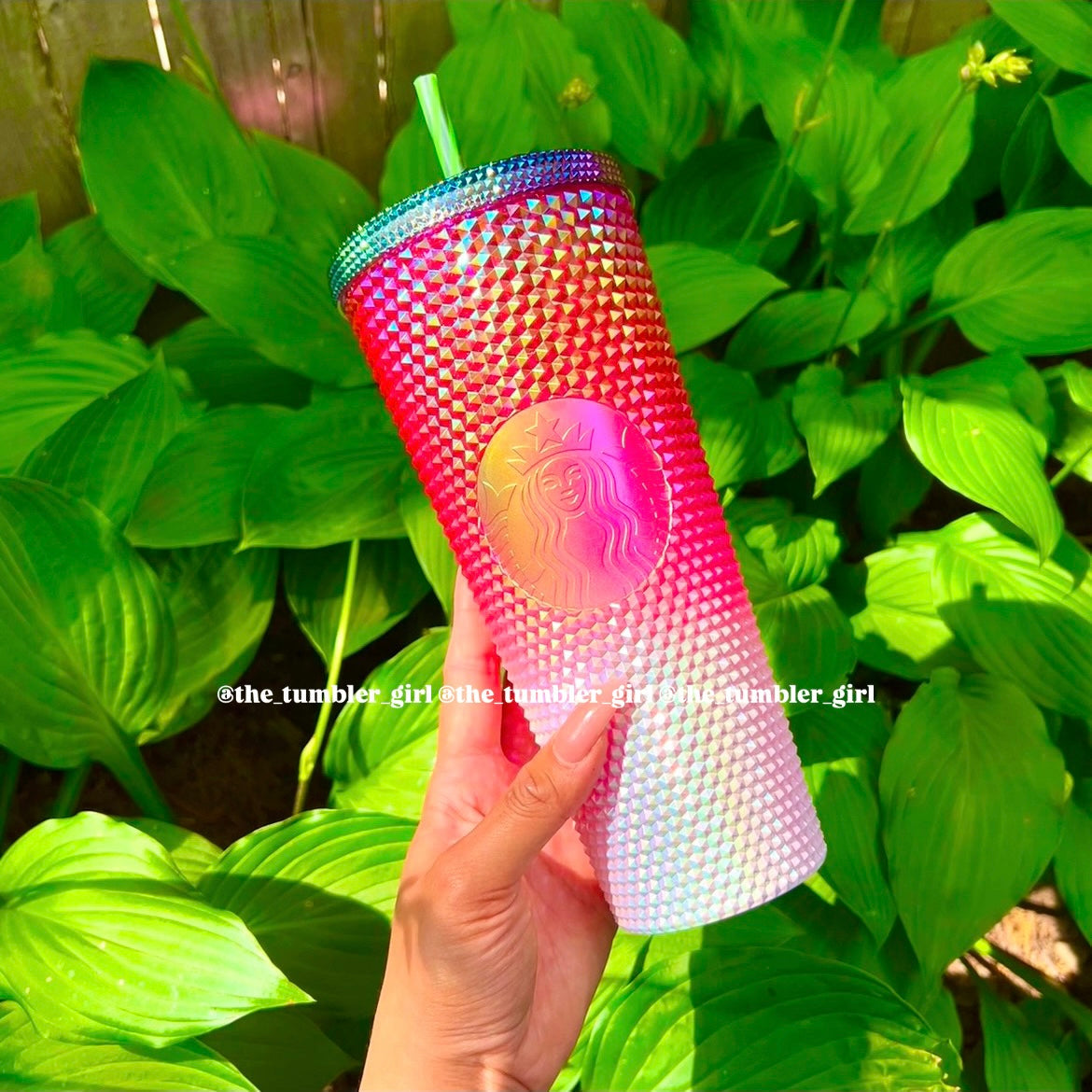 Starbucks Philippines Exclusive Dragonfruit Iridescent Studded Tumbler (READY TO SHIP)
