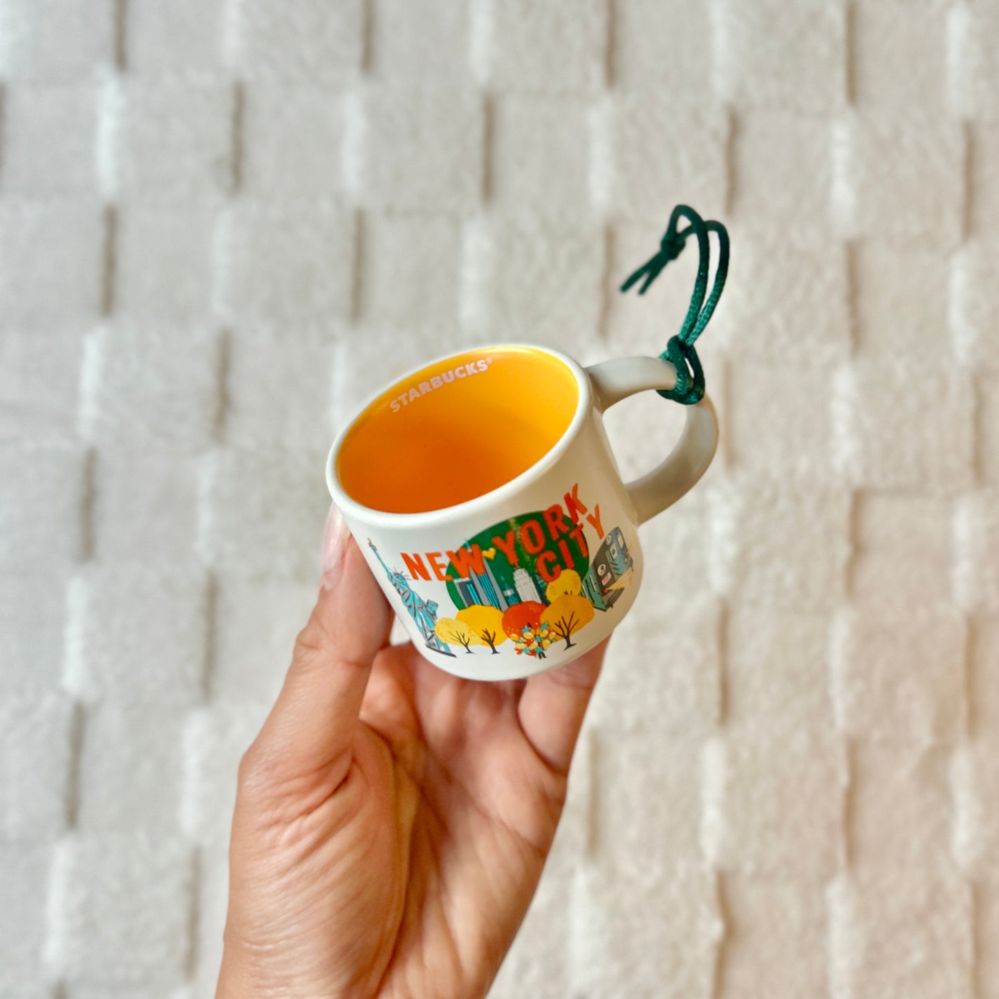 Starbucks New York City Mini Ornament Mug (READY TO SHIP)