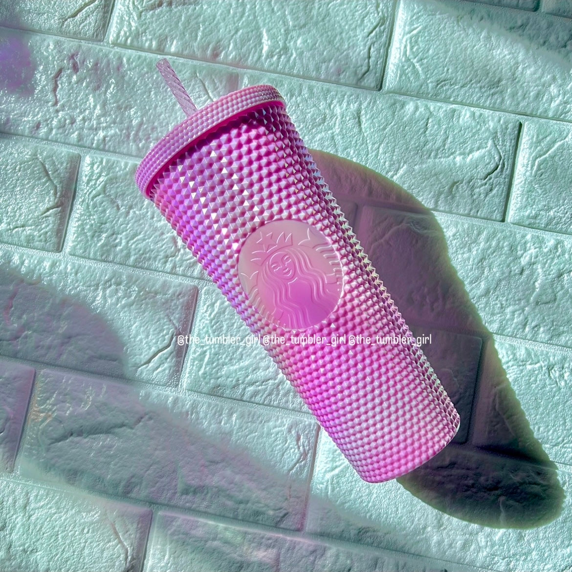 Starbucks Taiwan Exclusive Pink Iridescent 24oz Studded (READY TO SHIP)
