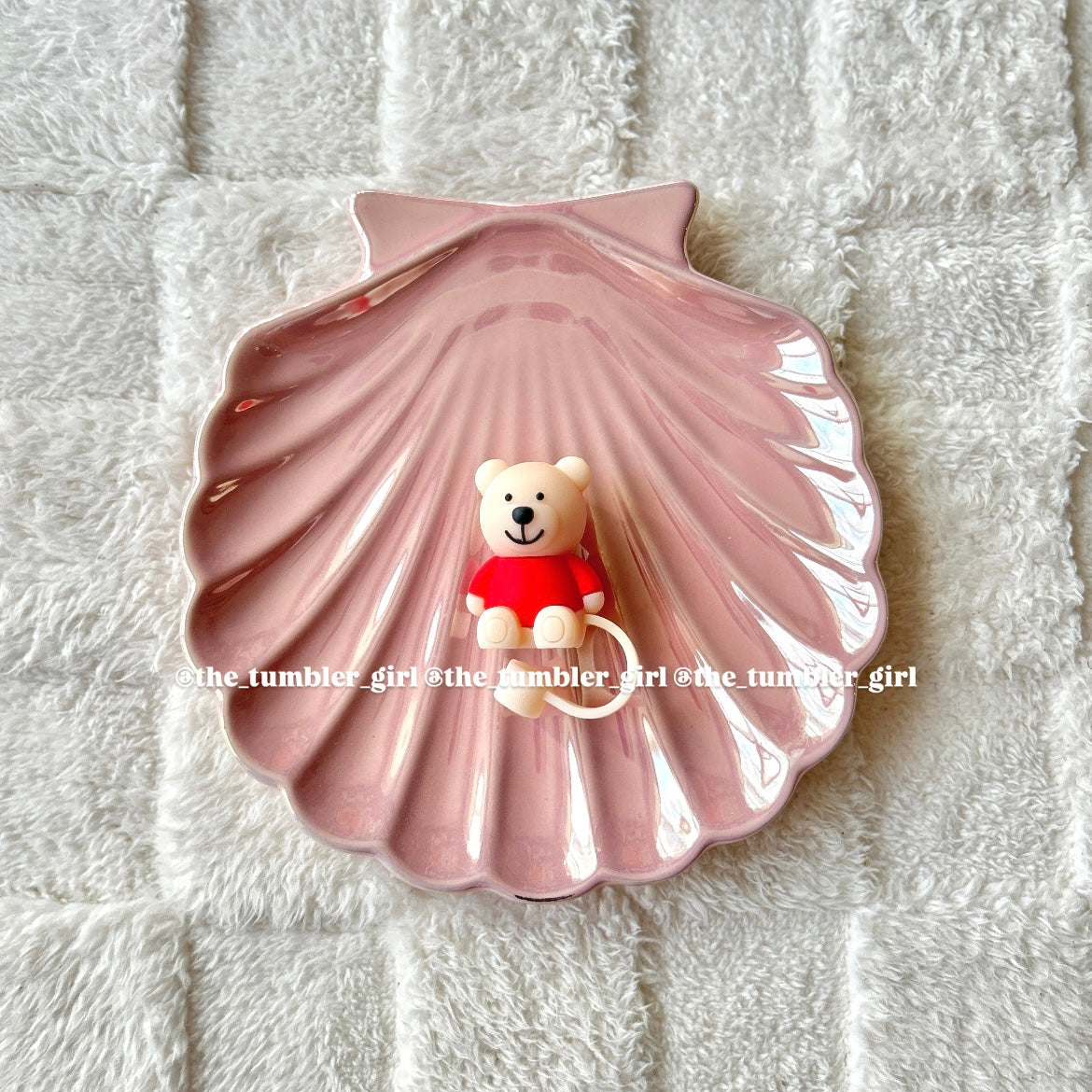 Bearista Straw Covers (Compatible with Starbucks Tumblers)