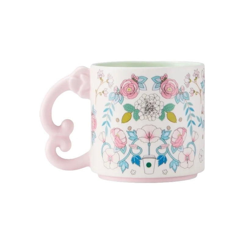 Starbucks China 2025 Spring Flower Series 10oz Ceramic Mug (ships mid April)