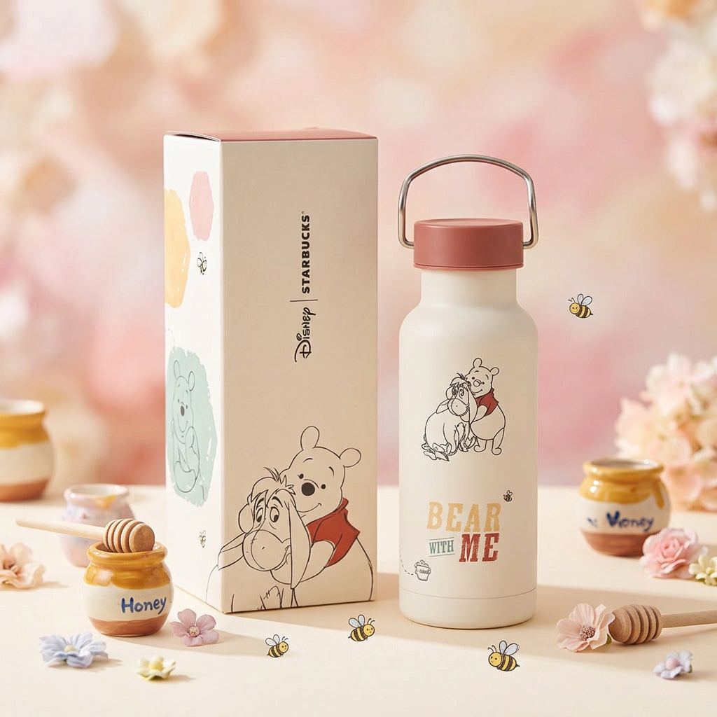 2026 Taiwan Release Winnie The Pooh Series 16oz Stainless Steel Tumbler (Ships Early November)
