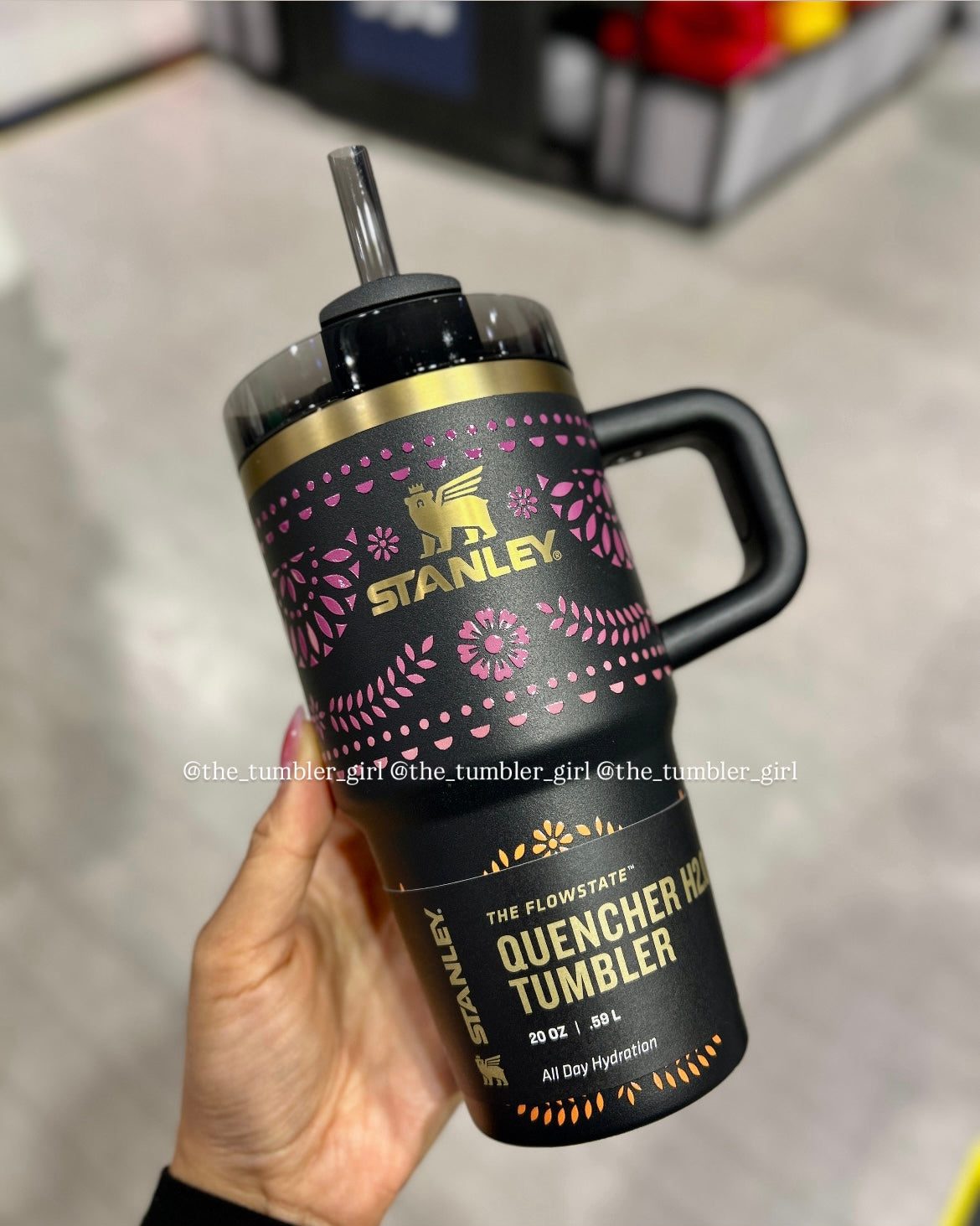 Stanley Dia de Muertos Midnight Catrina 20oz (LIMITED EDITION)