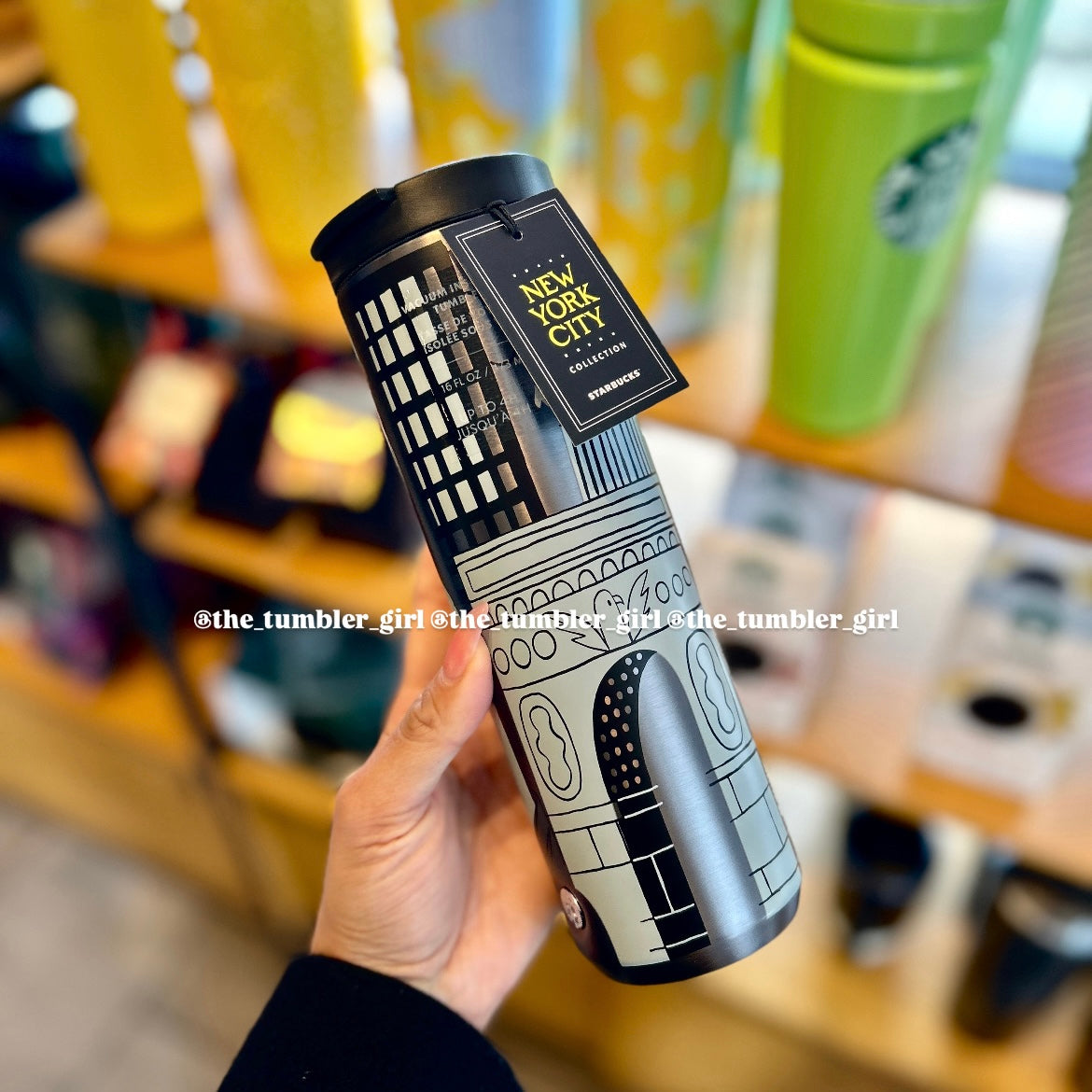 Starbucks New York City Collection - 16oz Stainless Steel Tumbler (READY TO SHIP)