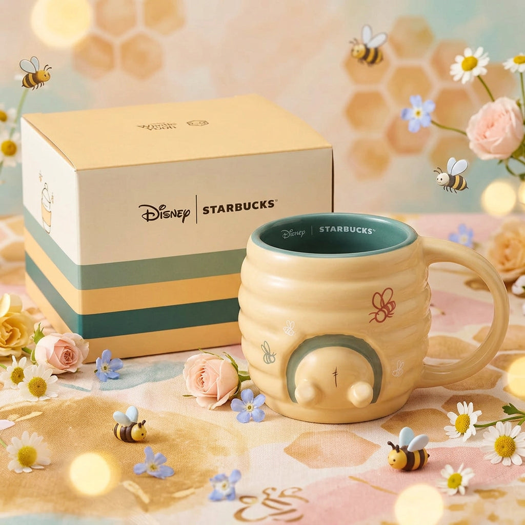 2026 Taiwan Release Winnie The Pooh Series 12oz Ceramic Mug (Ships Early November)