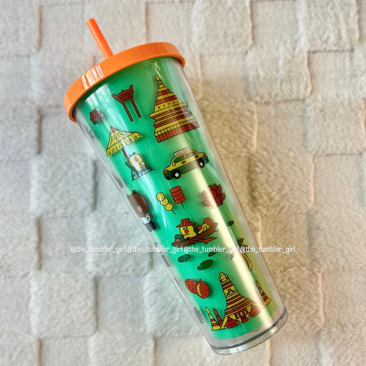 Starbucks Thailand x LINE Friends 24oz Cold Cup Tumbler