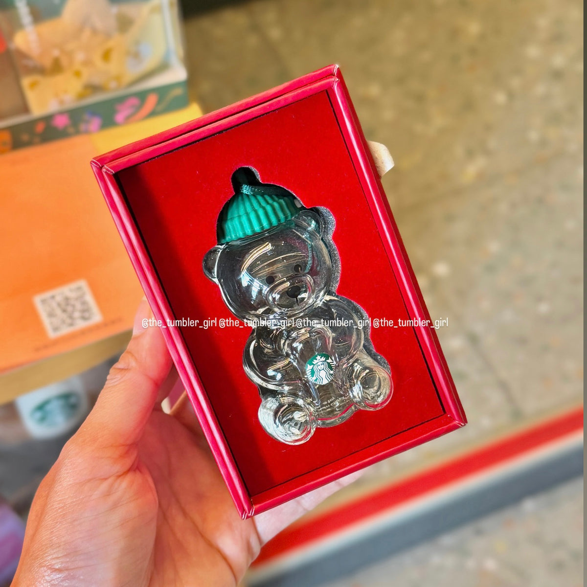 2026 Taiwan Exclusive Mini Bearista Glass Cup Ornament – Made of Glass (Ships Early November)