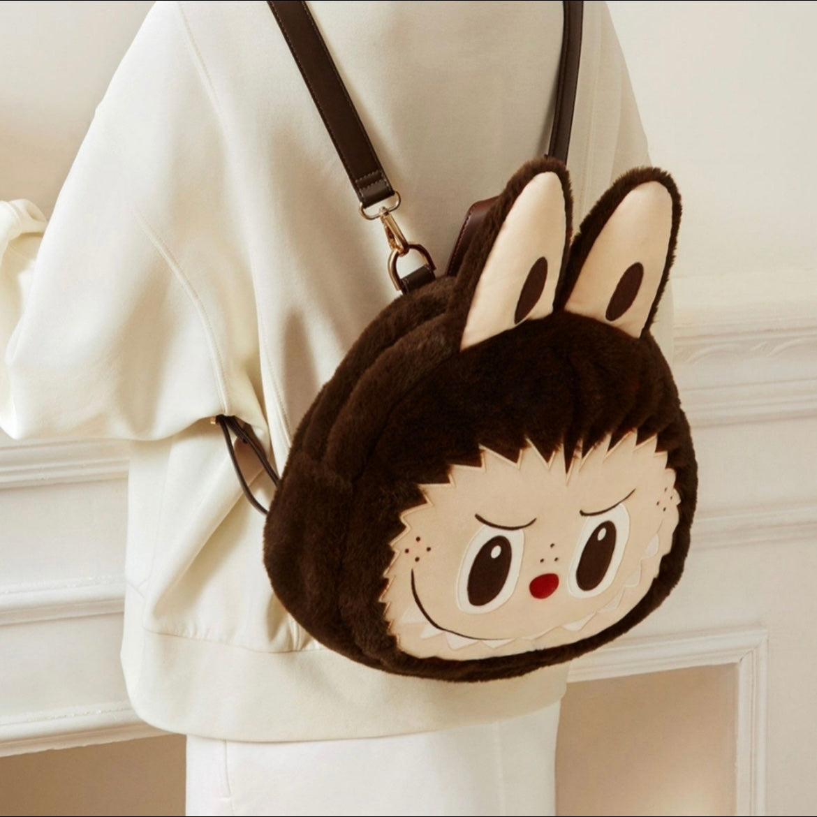 【POPMART】 LABUBU CLASSIC BAG SERIES BIG HEAD BACKPACK Classic Bag Series- LABUBU Big Head Backpack | Bags - POP