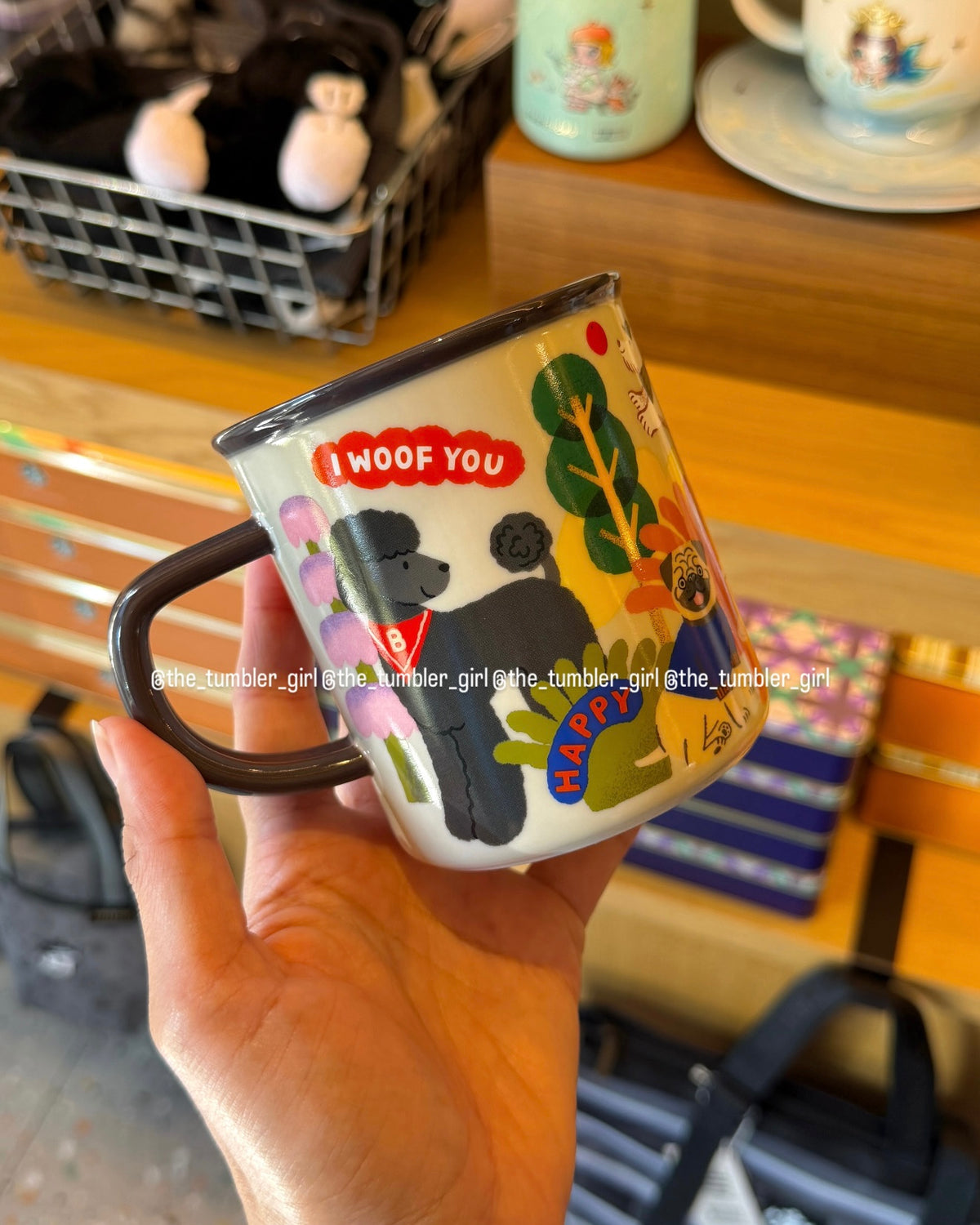 2026 Taiwan Black Cat Fairy Band Release 14oz Explorer Dog Ceramic Mug (Ships Early November)