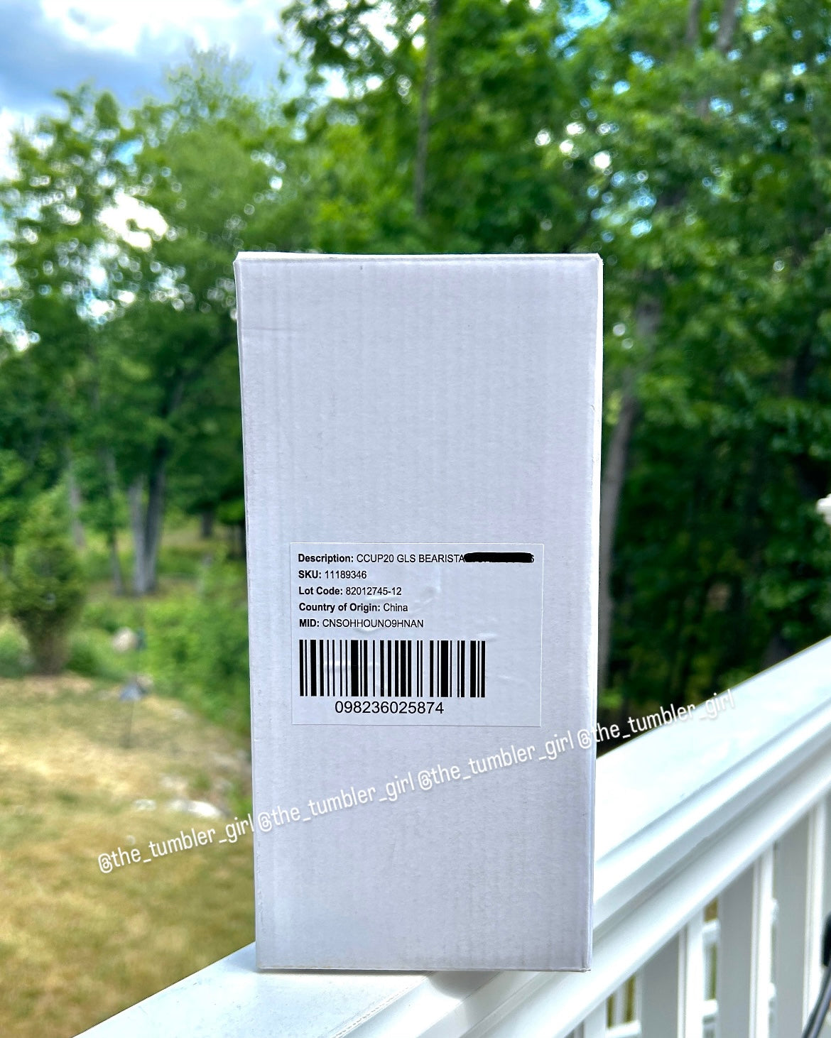 2026 Taiwan Release Bearista Glass Cold Cup Soccer Limited Edition (READY TO SHIP)
