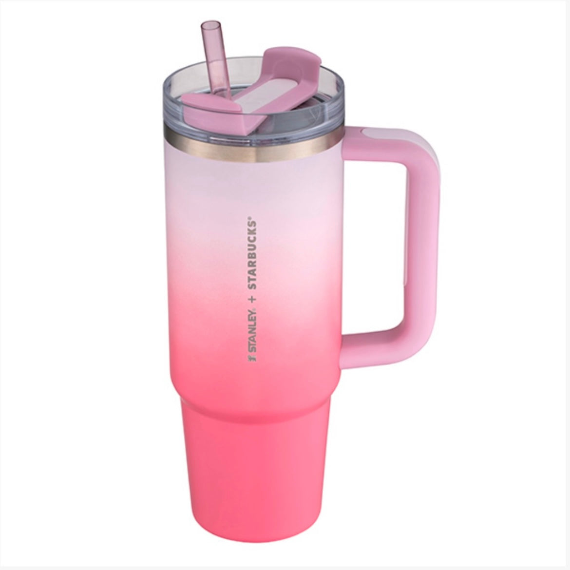 Starbucks Taiwan x Stanley Pink Gradient 30oz Stainless Steel Tumbler