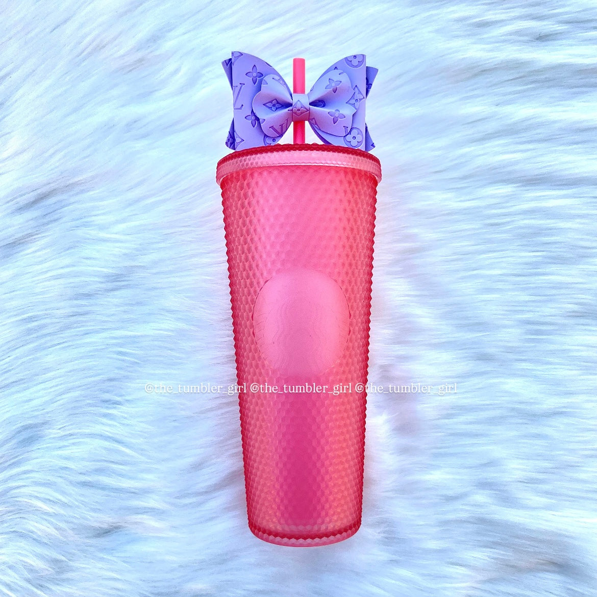 Starbucks Baby Pink Lemonade Soft Touch Studded Tumbler (24oz)