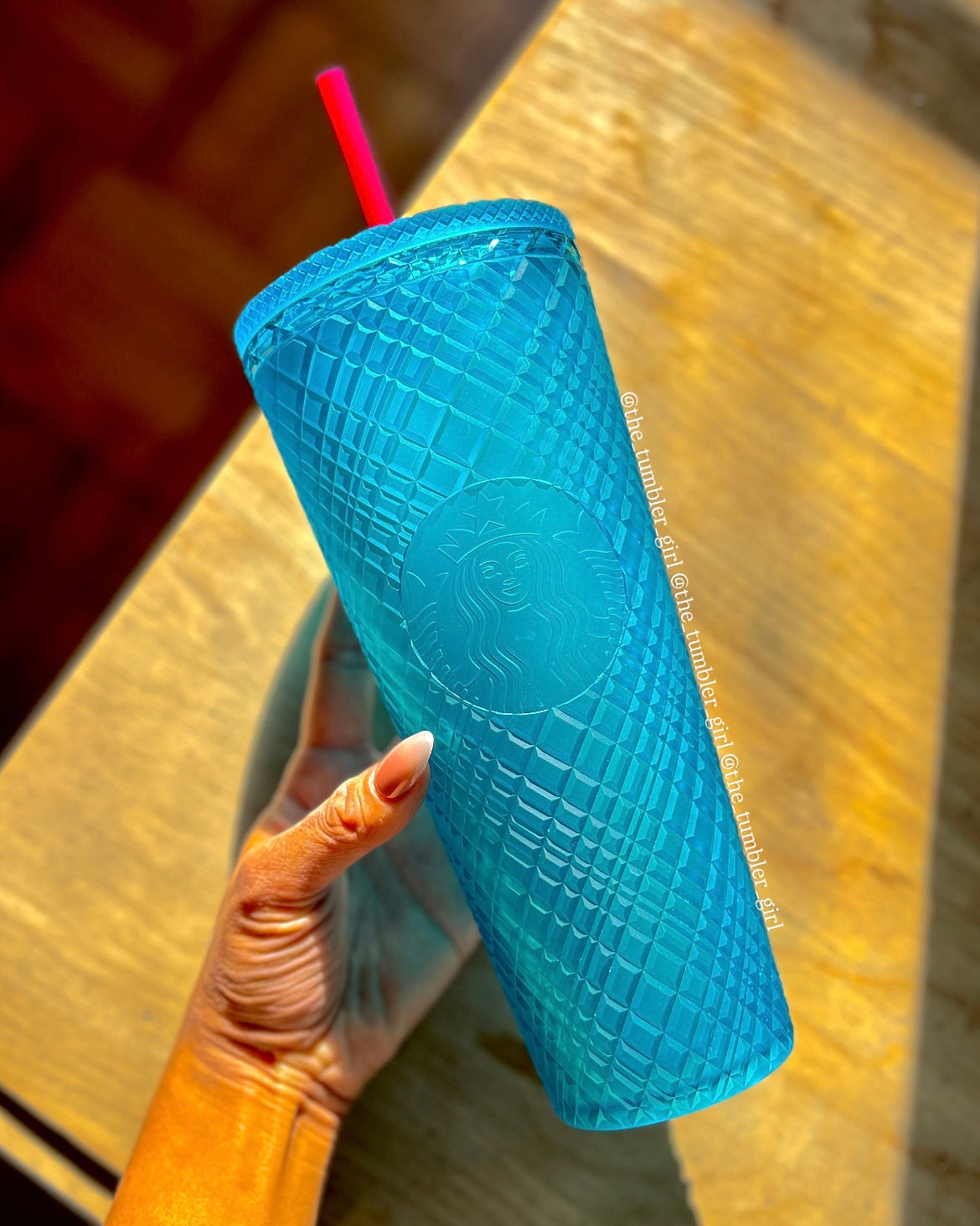 Starbucks Indonesia Jelly Blue Jeweled Cold cup Tumbler (READY TO SHIP)