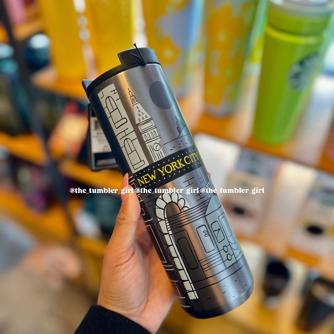 Starbucks New York City Collection - 16oz Stainless Steel Tumbler (READY TO SHIP)