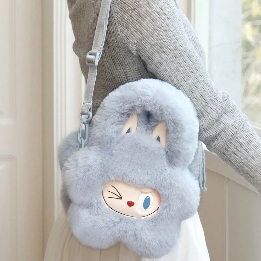 POP MART THE MONSTERS Classic Series Plush Flower Bag - Blue