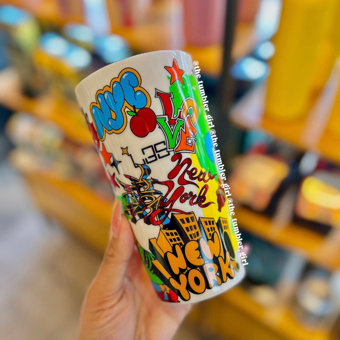 Starbucks x Marcos Chin New York City Collection - 12oz White Ceramic Mug (READY TO SHIP)