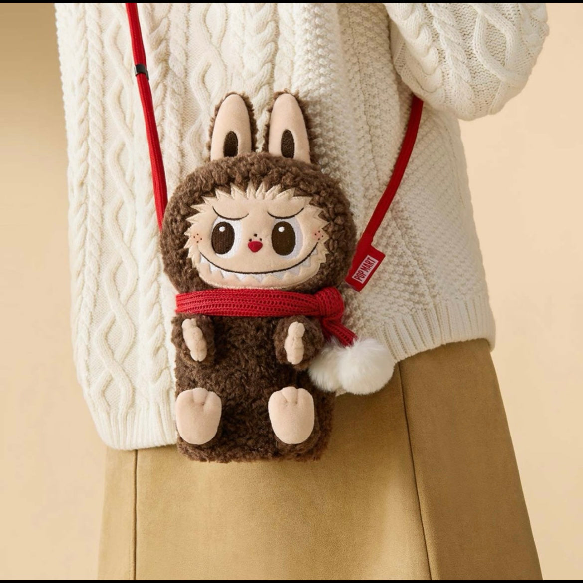 POP MART THE MONSTERS Classic Series - Plush Doll Shoulder Bag (READY TO SHIP)